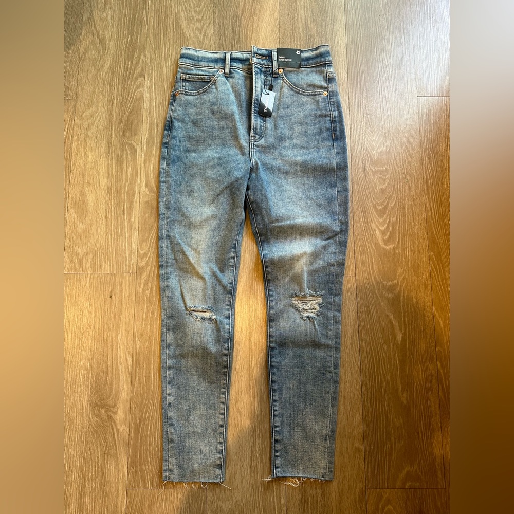 Express Skinny Super High Rise Jeans